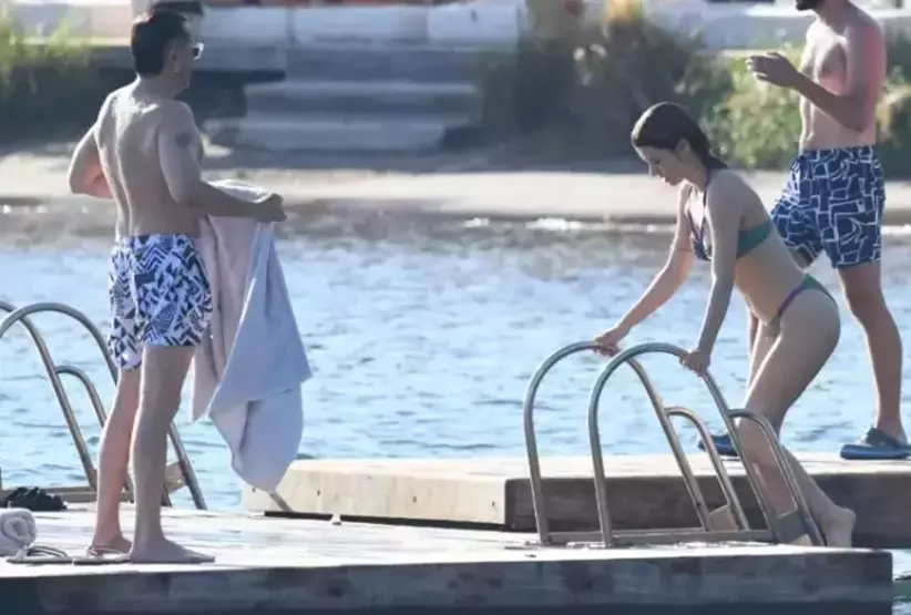Beren Saat ve Kenan Doğulu Bodrum’da tatil sezonunu açtı