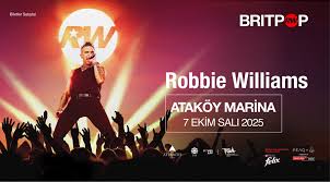 Robbie Williams, 7 Ekim’de Ataköy Marina’da İstanbul’u Sallayacak