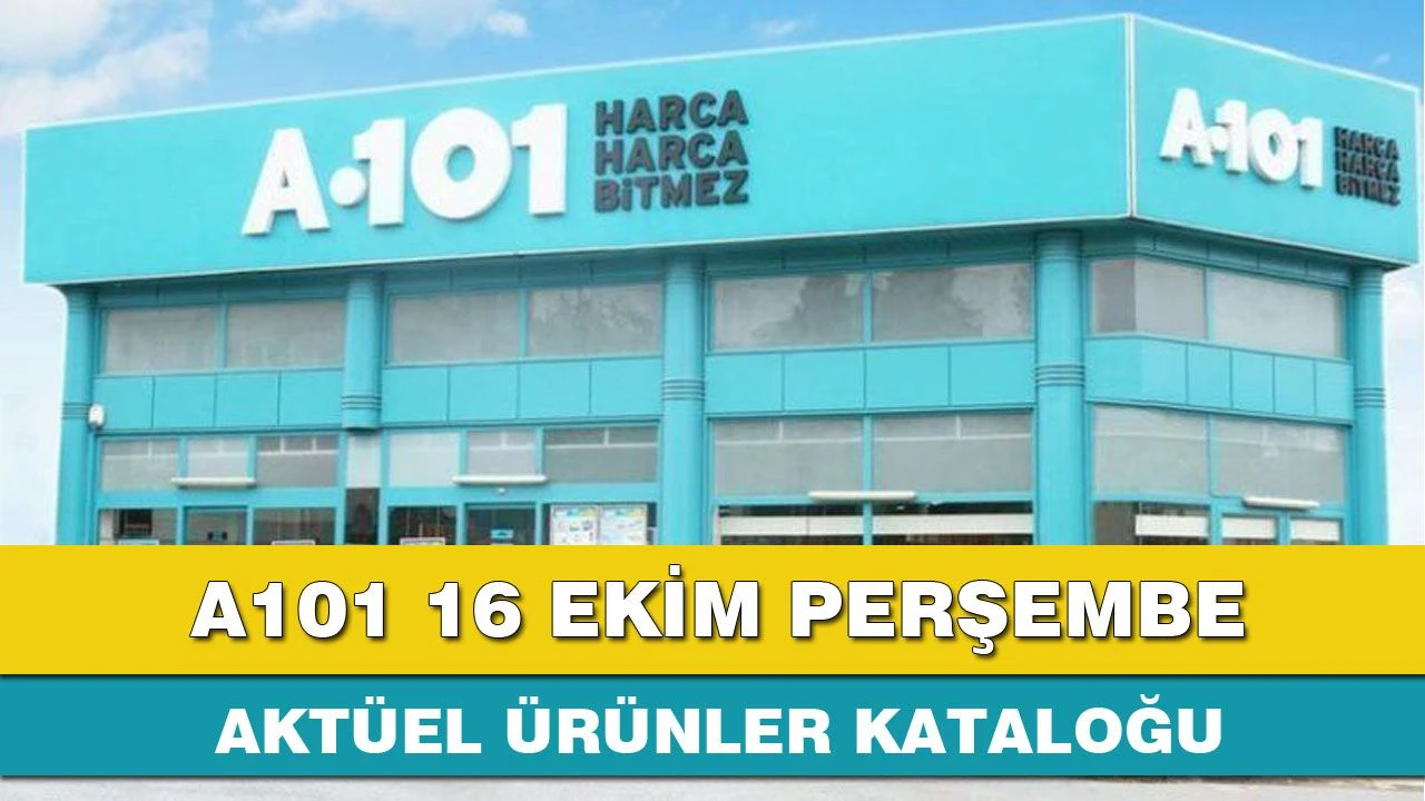 A101 16 Ekim 2025 aktüel: Elektrikli moped, TV ve ev aletleri