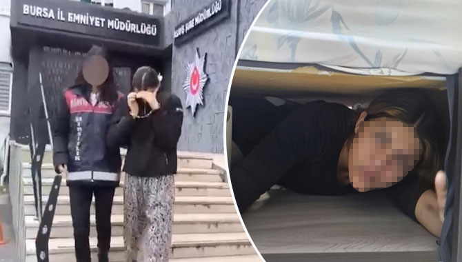 Bursa'da hırsızlık operasyonu: 107 suç kaydı bulunan kadın yakalandı