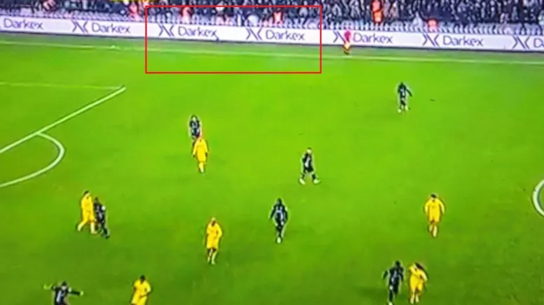 Savcılığın el koyduğu Şeref Yazıcı’nın şirket reklamı Fenerbahçe maçında yayımlandı