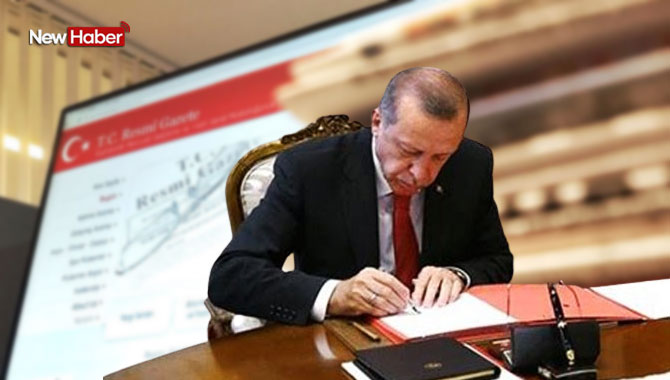 Cumhurbaşkanı Erdoğan'dan atama ve görevden almalar!