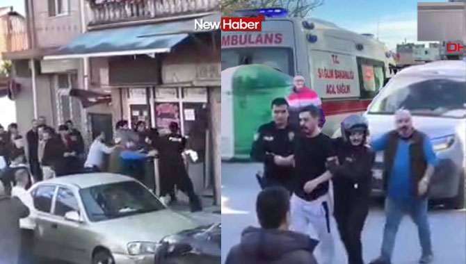 Küçükçekmece'de devriye ekibine bıçaklı saldırı: 4 polis yaralandı