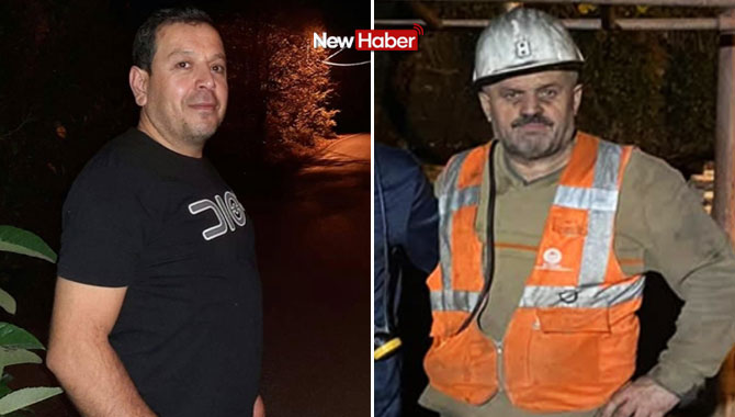 Zonguldak'ta maden ocağındaki göçükte hayatını kaybeden işçiler Veysel Oruçoğlu ve Ziya Kiret...
