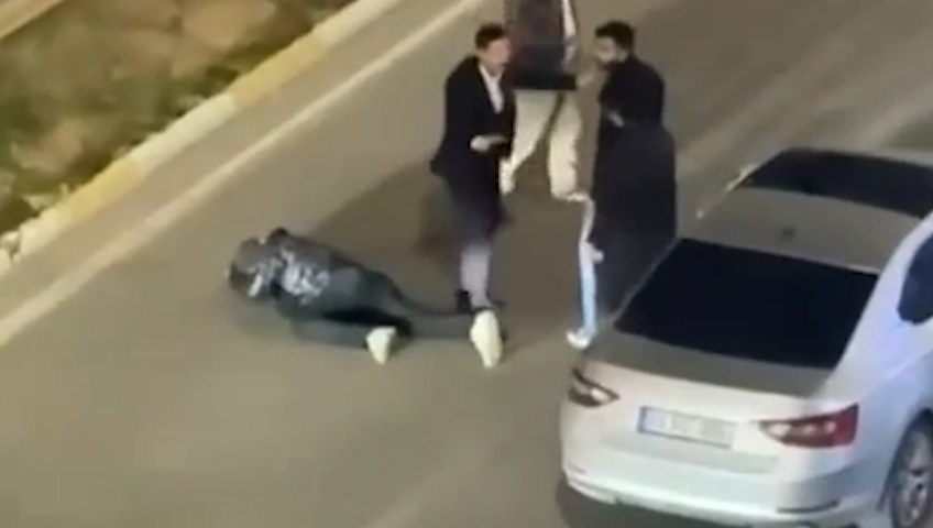 Şanlıurfa'da Sürpriz Saldırı: Otomobil Sürücüsüne Acımasız Dayak