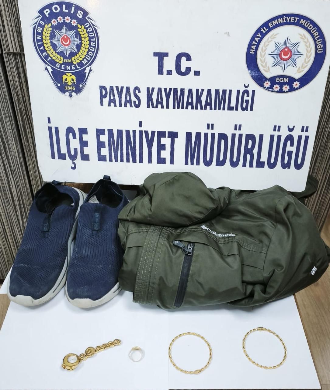 Başına taşla saldıran şüpheli altın hırsızlığından tutuklandı