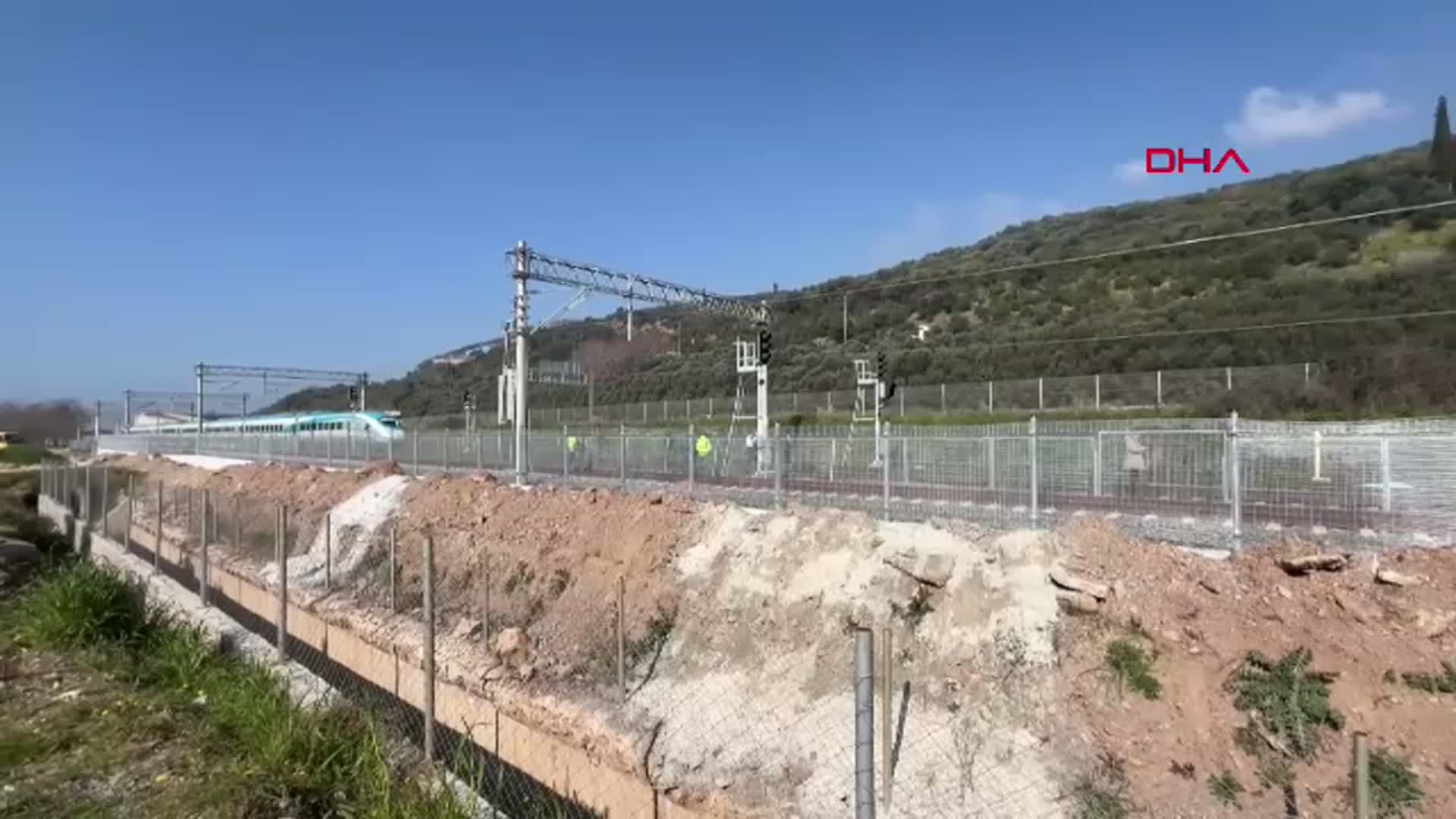 Kocaeli'de Trajik Olay: Yüksek Hızlı Tren Yaya İle Çarpıştı