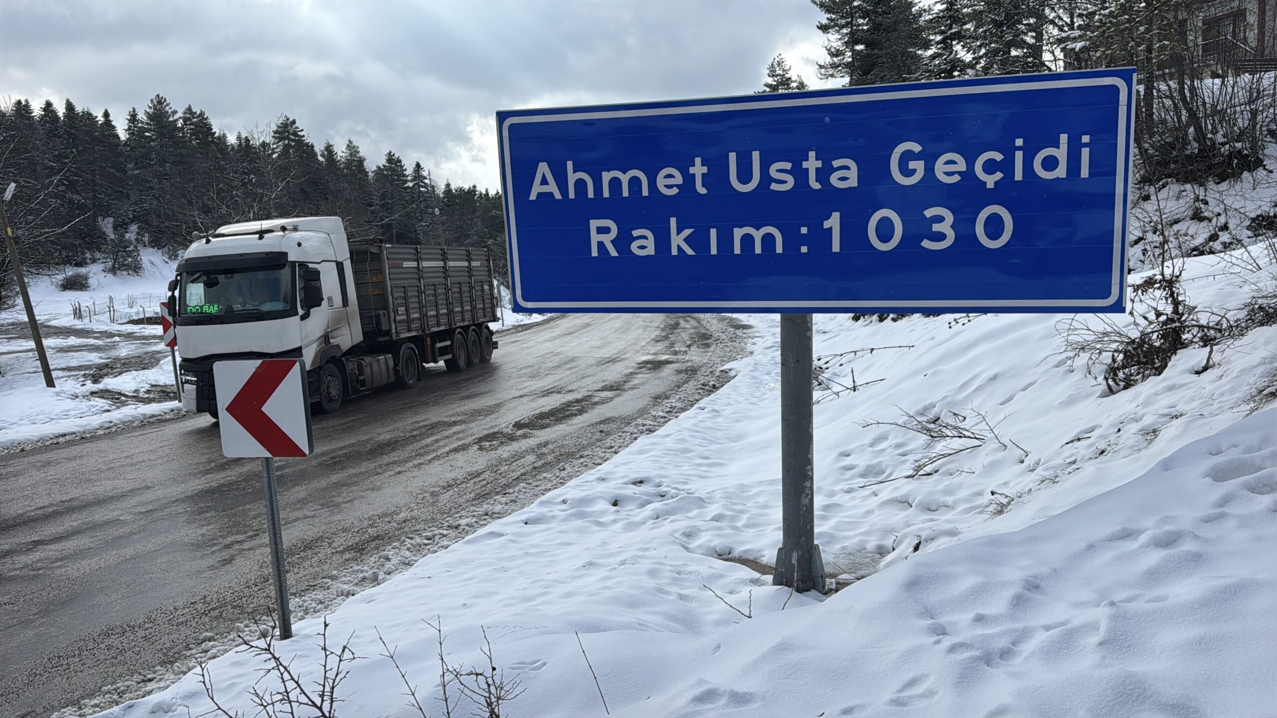 Karabük'ün Yüksek Kesimlerine Kar Yağışı Etkisi