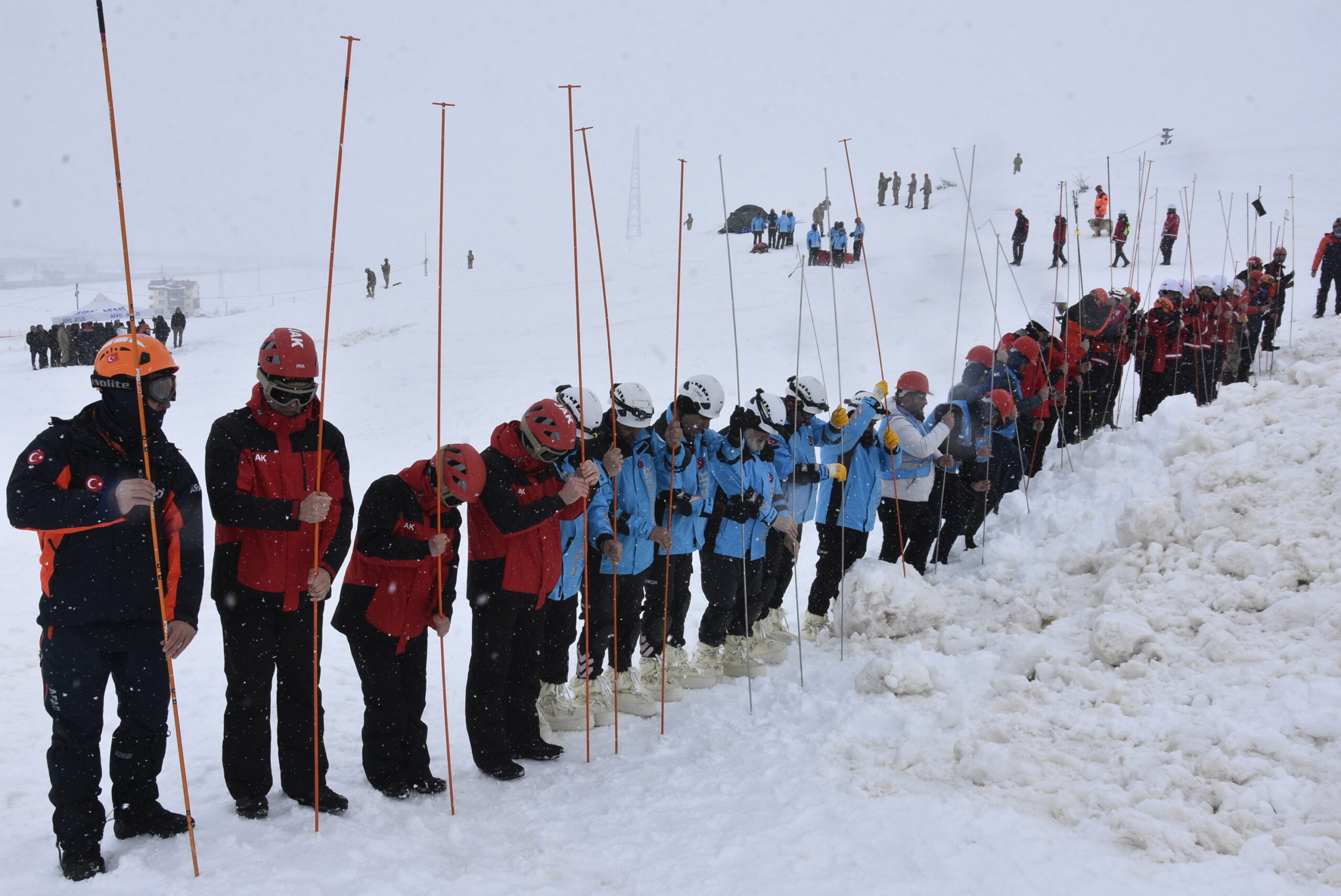 Bitlis'te Olası Çığ Olaylarına Karşı 228 Kişilik Tatbikat Düzenlendi