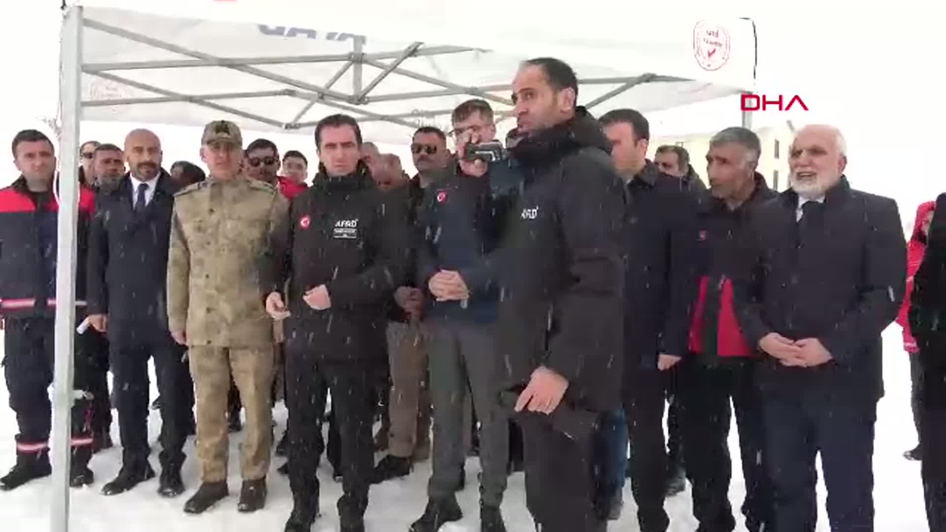 Bitlis'te Çığ Tatbikatı: 228 Kişilik Ekip Olası Tehditlere Hazır