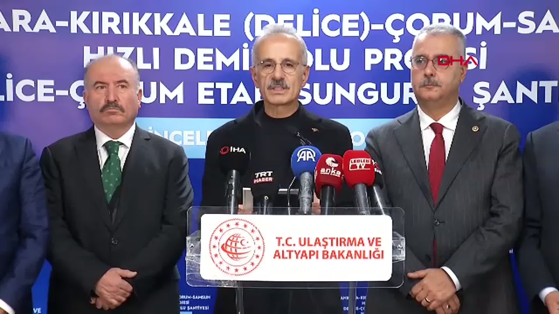 Bakan Uraloğlu’ndan Çorum'a ‘Süper Hızlı Tren’ Müjdesi