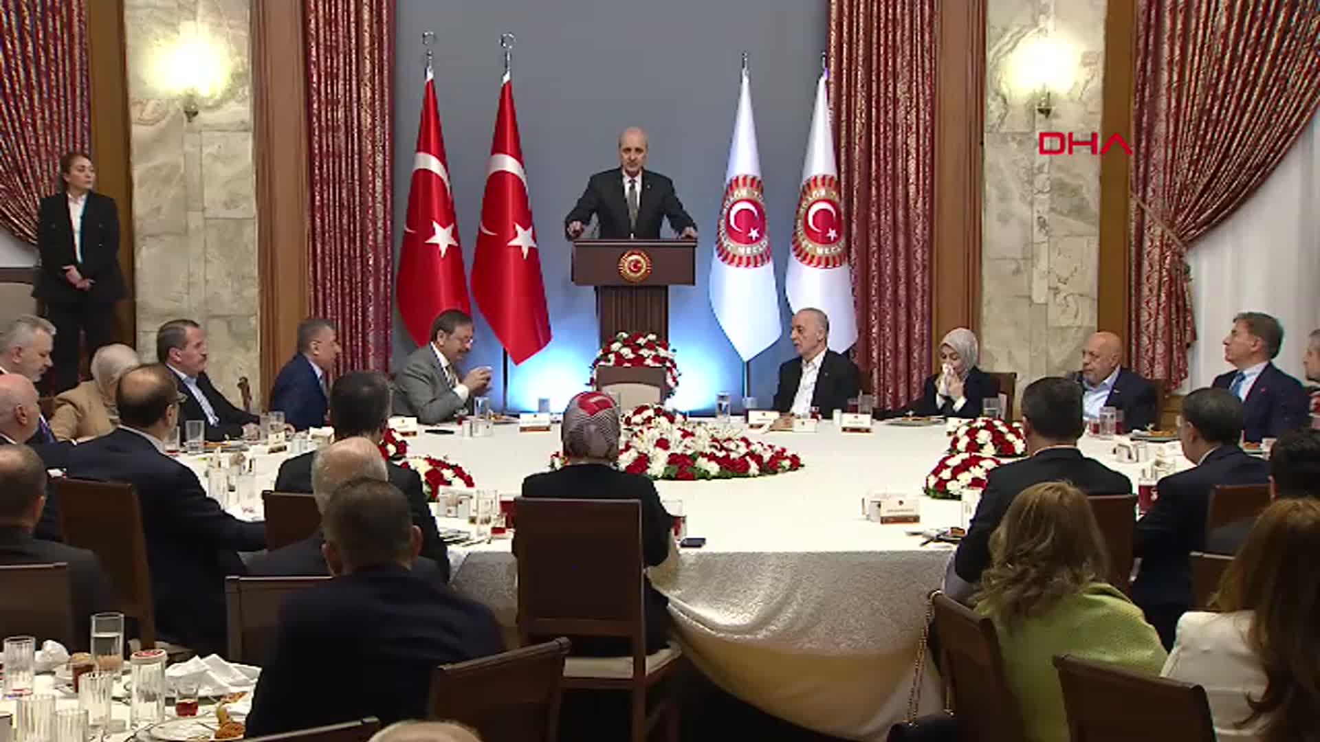 TBMM Başkanı Numan Kurtulmuş'tan Açıklamalar: Türkiye Zor Sorunlarını Çözmek İçin Hazır