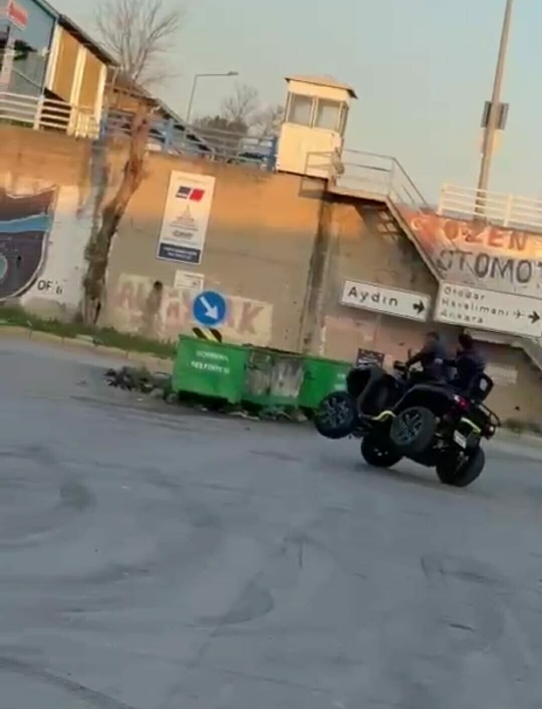 İzmir'de ATV ile Drift Yapan Sürücüye Ağır Ceza