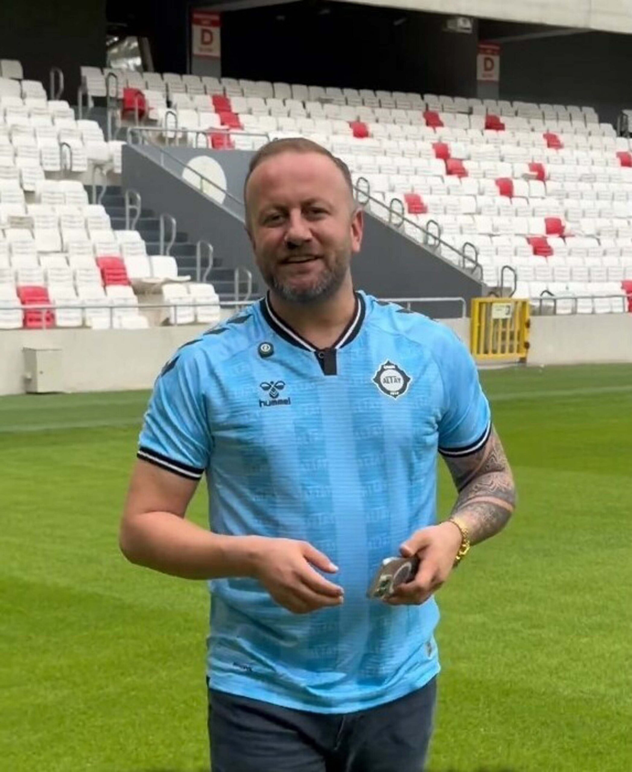 Altay Başkanı Sinan Kanlı, Taraftardan Destek İstedi