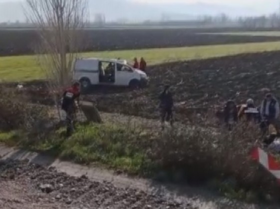 Amasya'da Minibüs Tarlaya Uçtu: 8 Yaralı