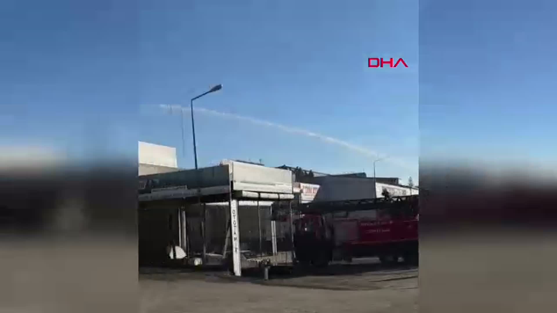 Bismil'de Kaportacıdaki Yangın Kontrol Altına Alındı