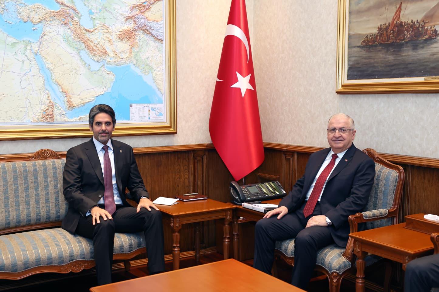 Bakan Güler, Katar Büyükelçisi Faisal ile Önemli Bir Görüşme Gerçekleştirdi