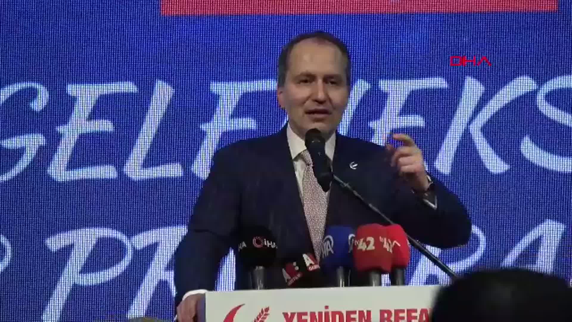 Fatih Erbakan'dan İran Halkına Başsağlığı Mesajı