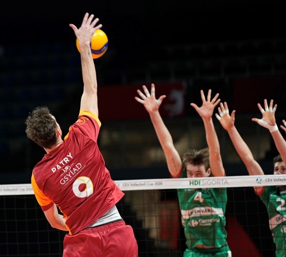Galatasaray HDI Sigorta, CEV Kupası'nda zorlu bir mağlubiyet aldı
