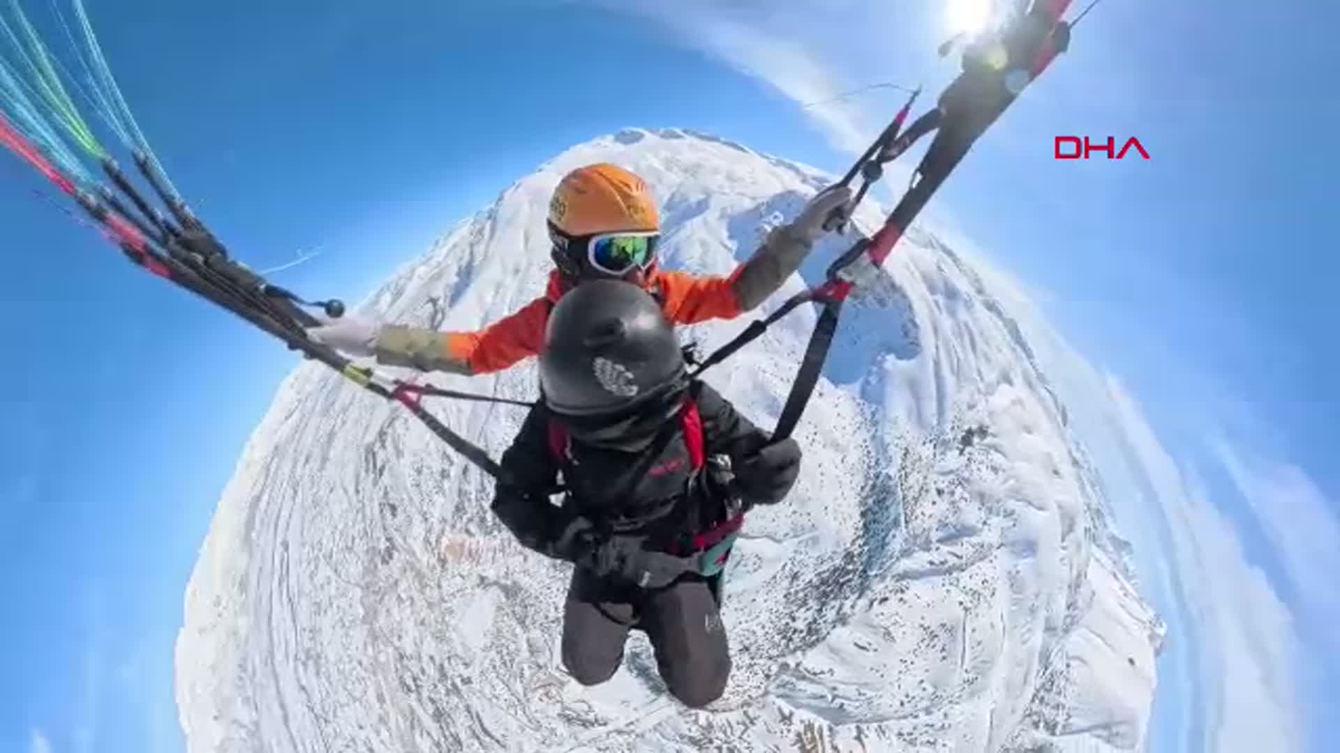 Erzincan'ın Zirvesinde Heyecan Dolu Uçuş