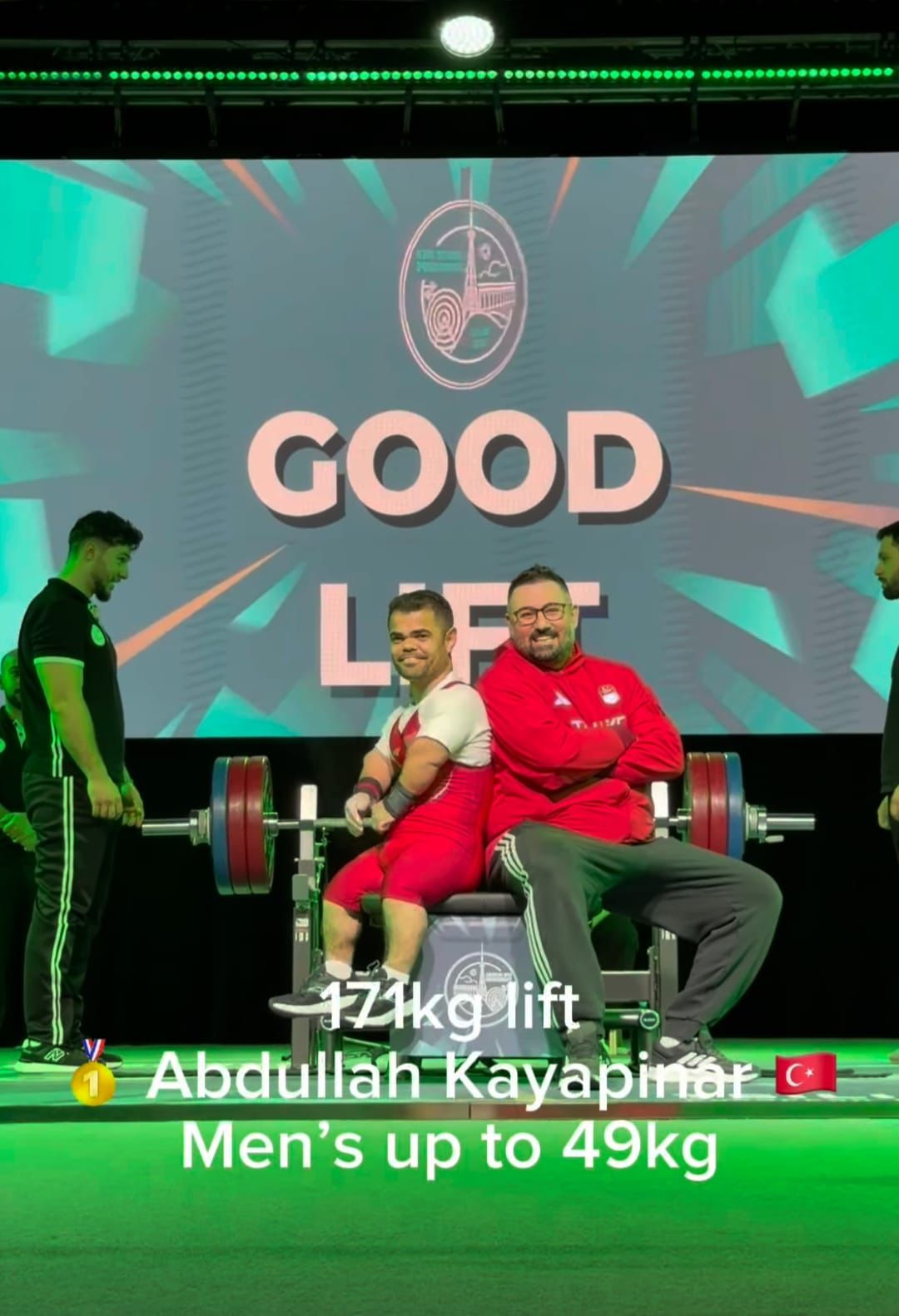 Abdullah Kayapınar 2026 Para Powerlifting Avrupa Şampiyonu