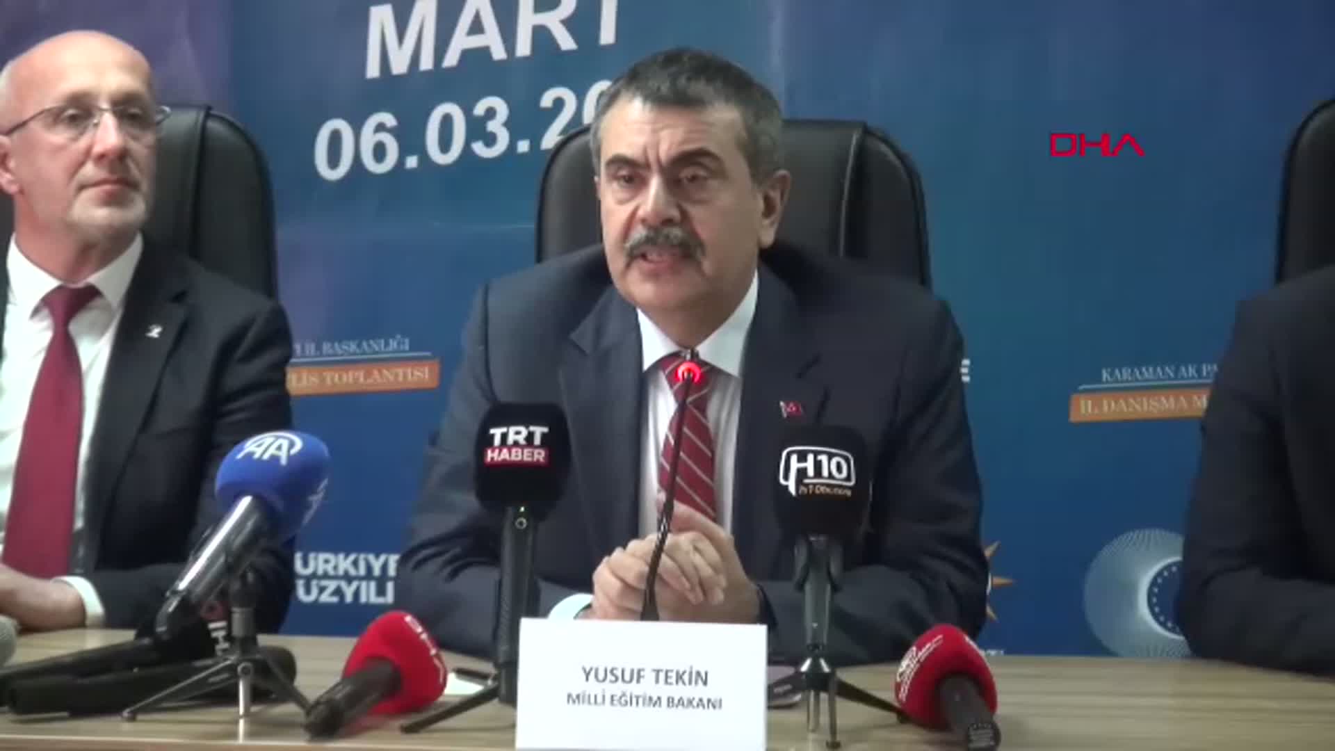 Bakan Tekin, Eğitimde Şiddetin Önlenmesi İçin Yoğun Çaba Gösteriyoruz