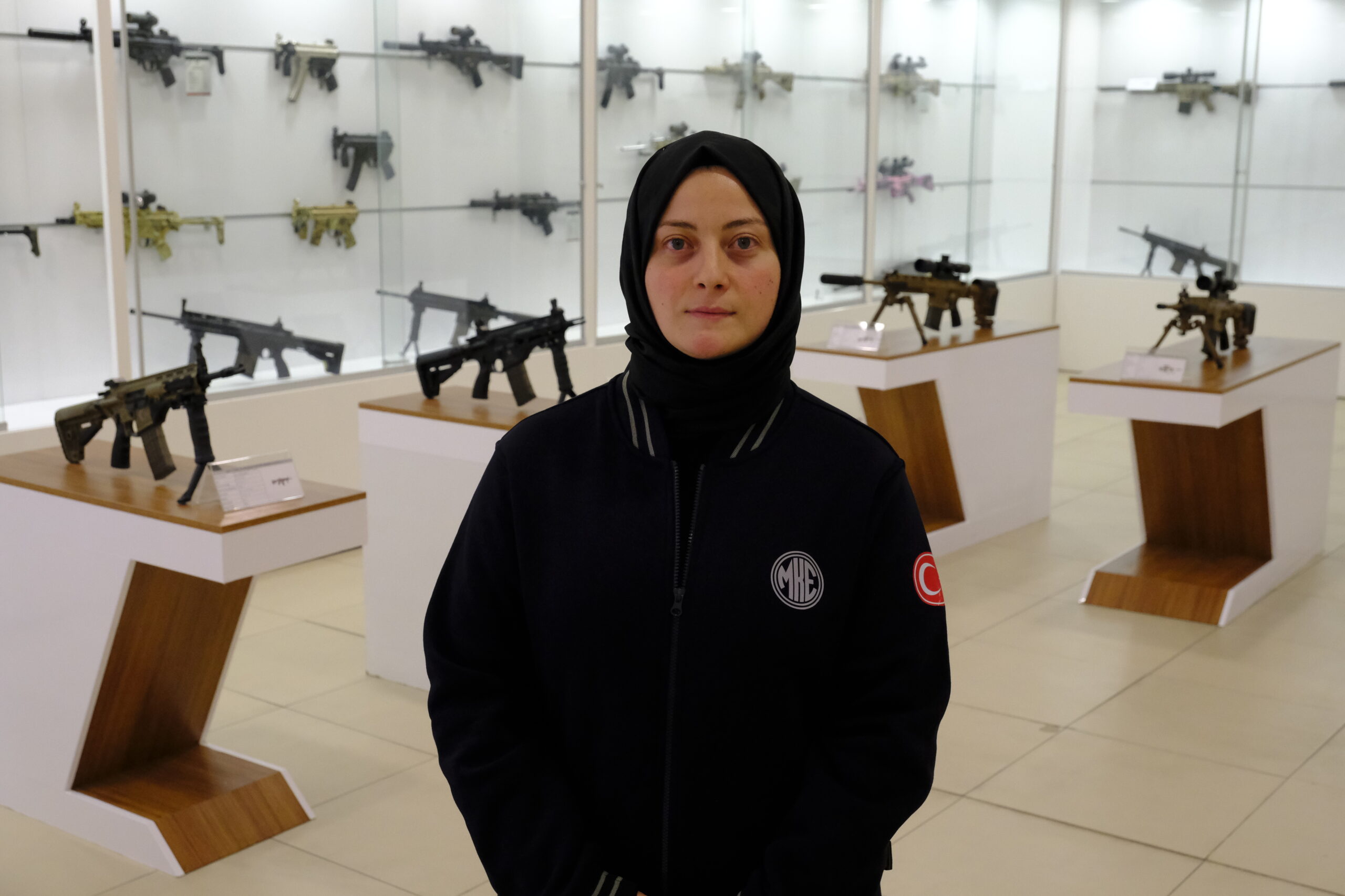 Mühendis Ümmügülsüm Yavuz, Mehmetçik'in Silahlarını Zorlu Testlerden Geçiriyor