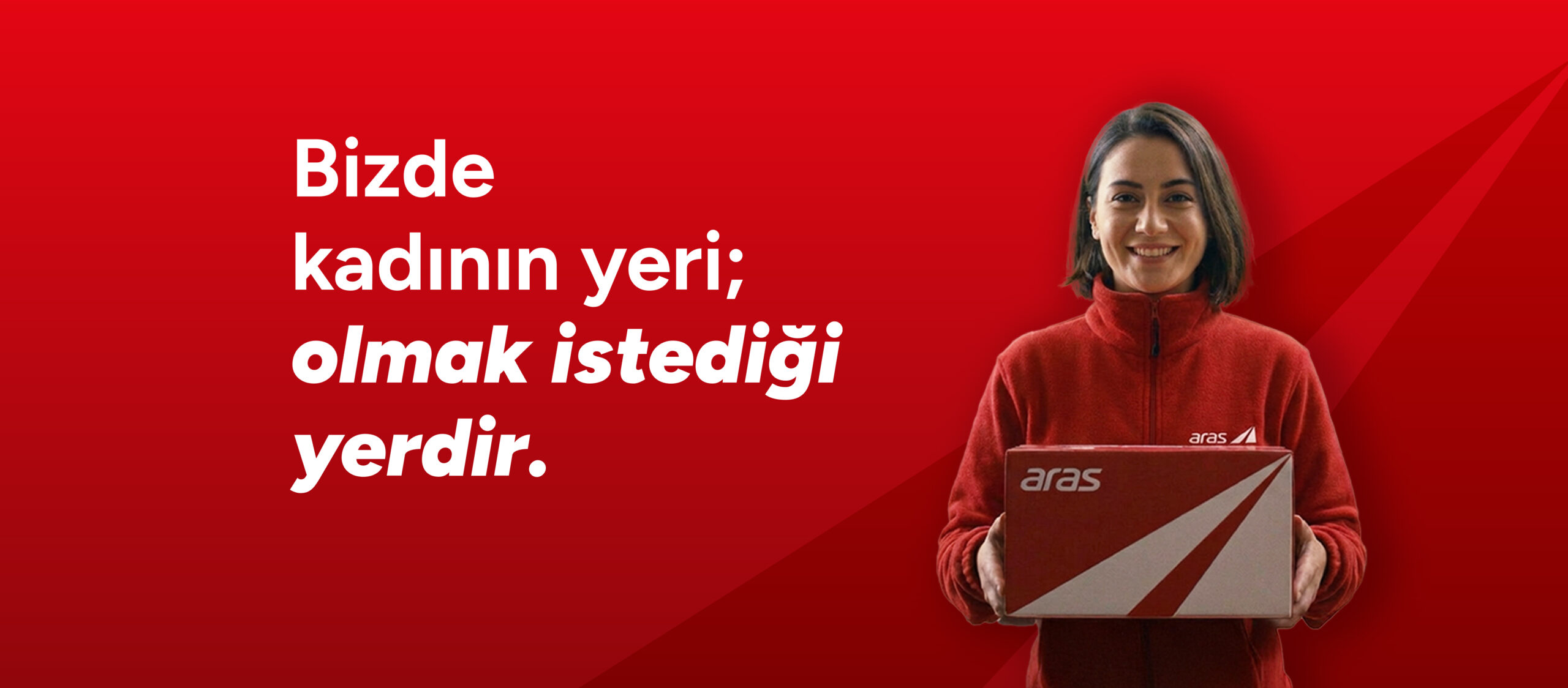 Aras Kargo'dan 8 Mart'a Özel Kadınlar Günü Mesajı