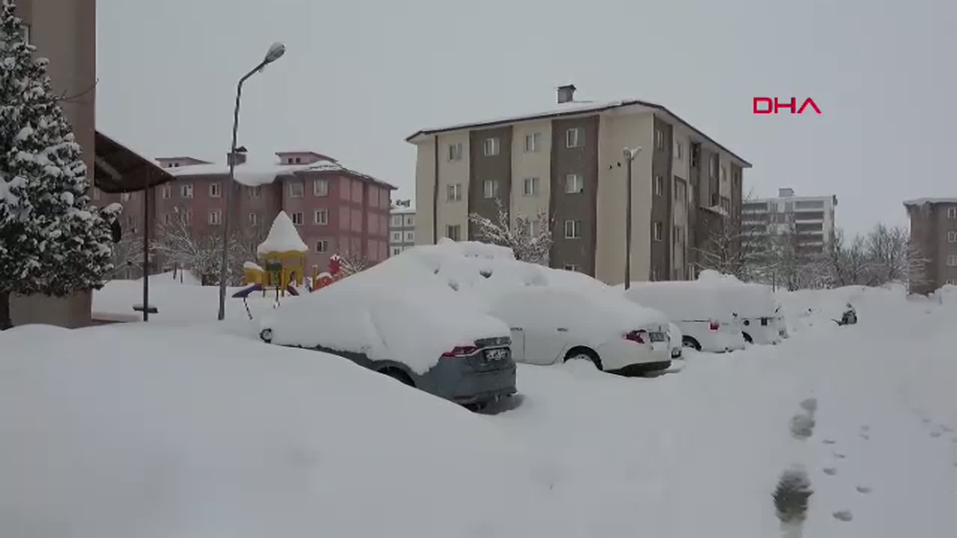 Bitlis'te Kar Yağışı Altyapıyı Olumsuz Etkiledi: 288 Köy Yolu Ulaşıma Kapandı