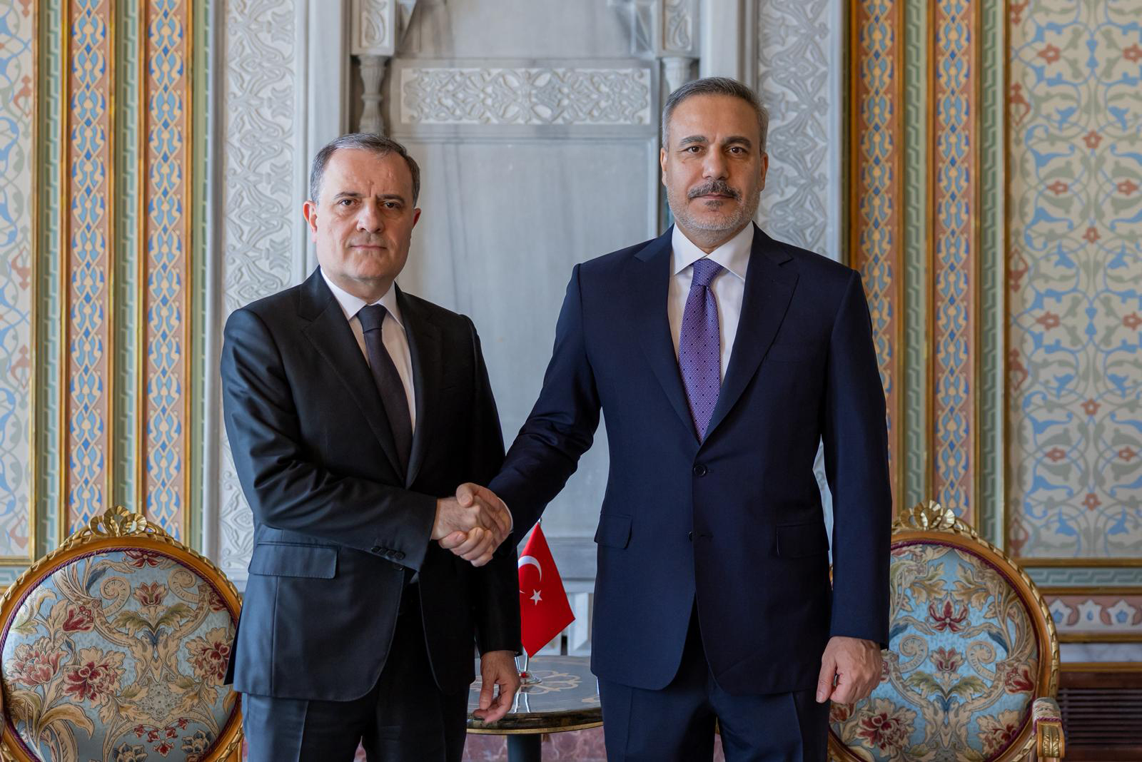 Bakan Fidan, Azerbaycan Dışişleri Bakanı Bayramov ile Görüşme Gerçekleştirdi