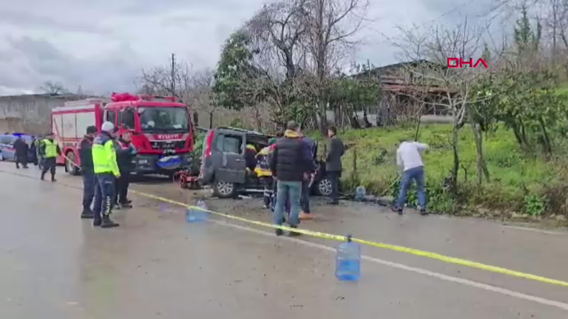 Ordu'da Trafik Kazası: İki Can Kaybı ve İki Ağır Yaralı
