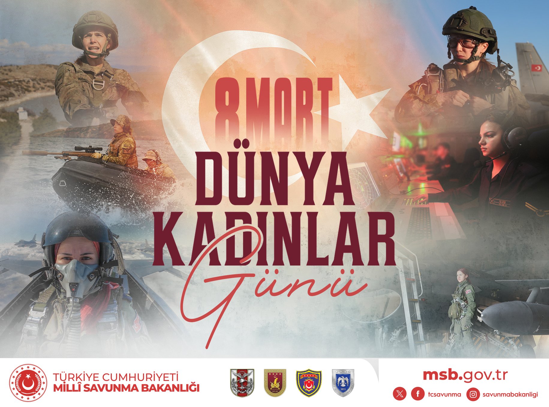 MSB'den Anlamlı Kadınlar Günü Kutlaması