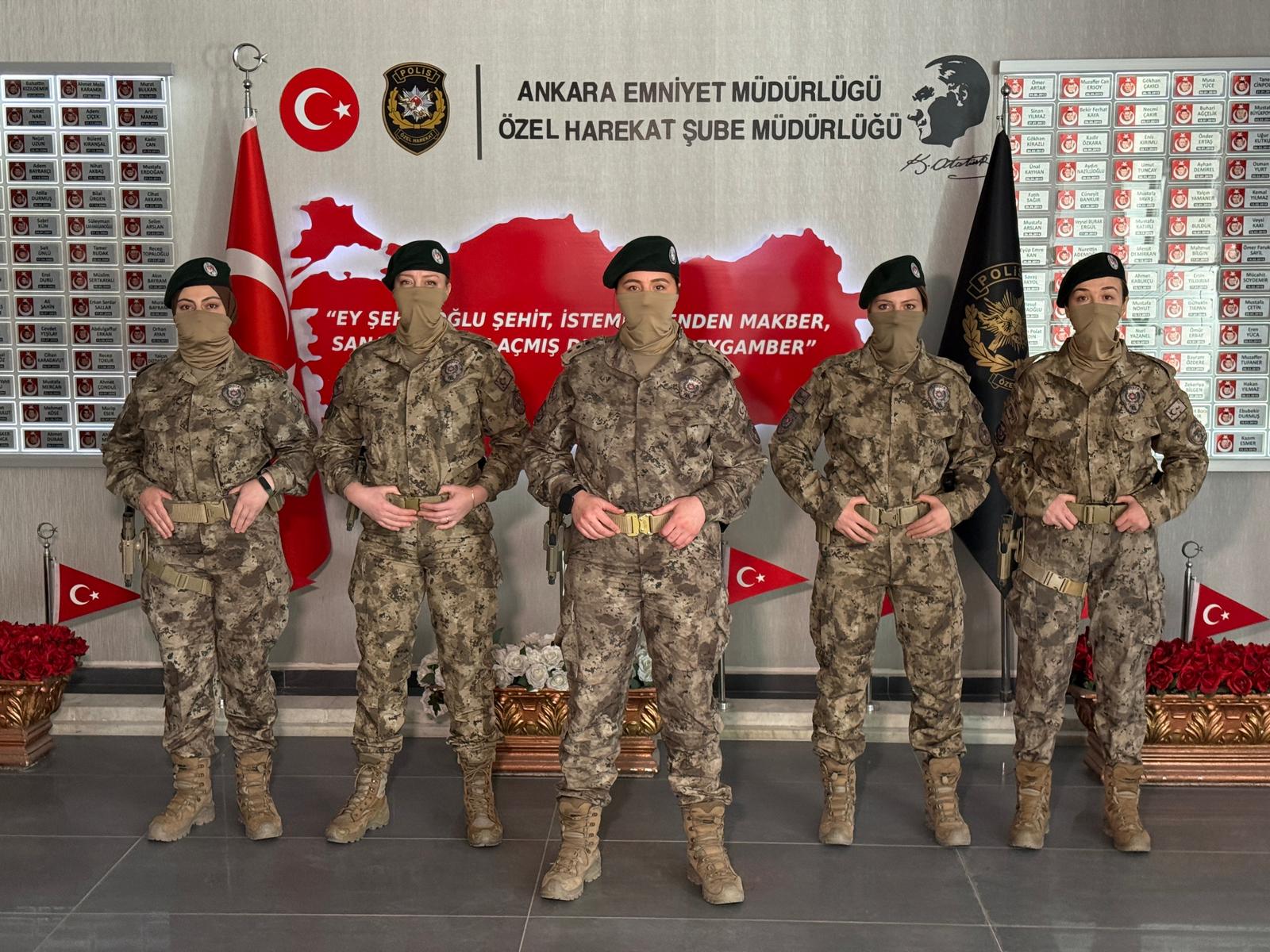 Başkentin Kadın Özel Harekat Polisleri: Gücün ve Cesaretin Sembolü