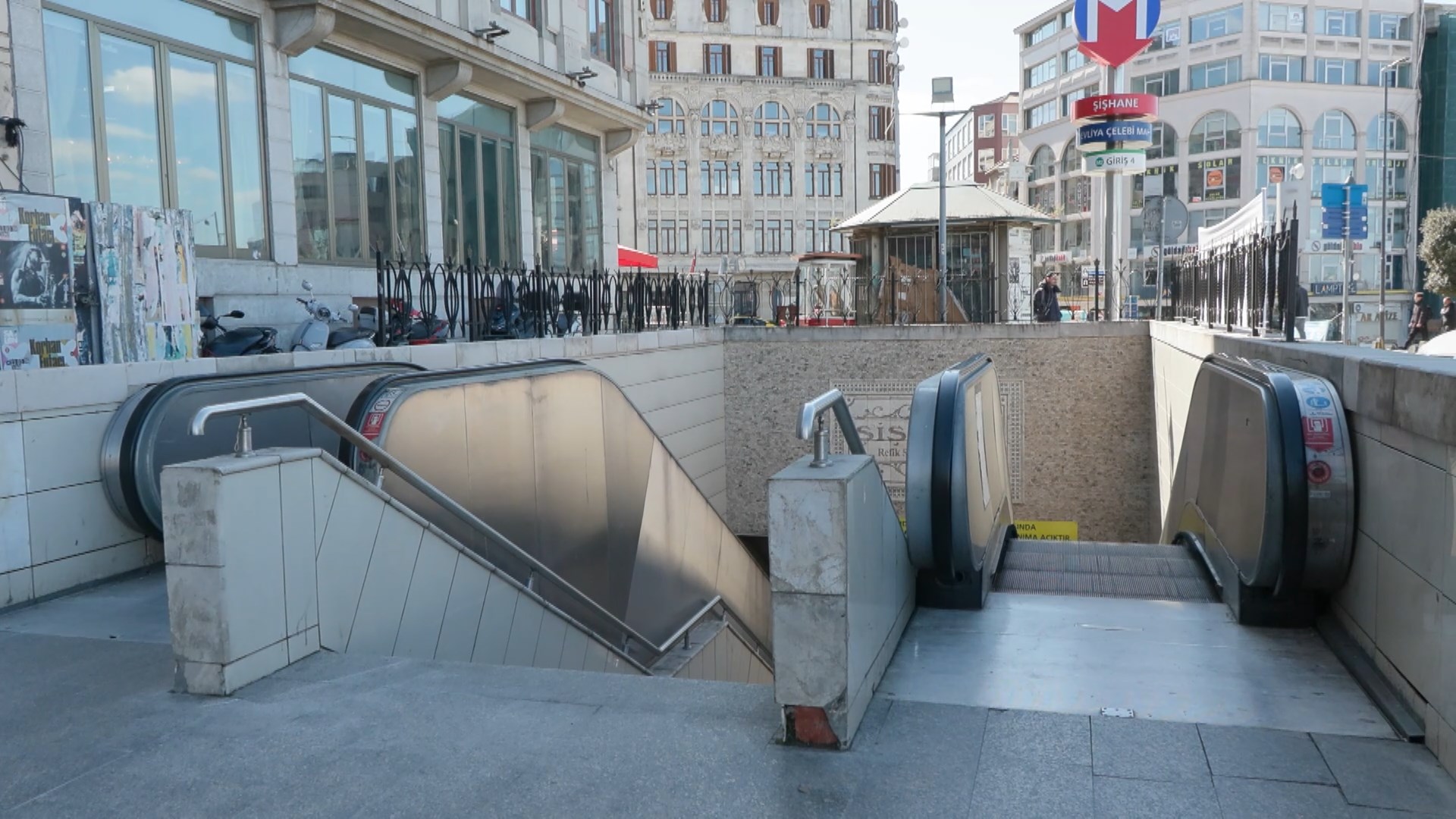 İstanbul'da Metro ve Füniküler İstasyonları Geçici Olarak Kapatılıyor