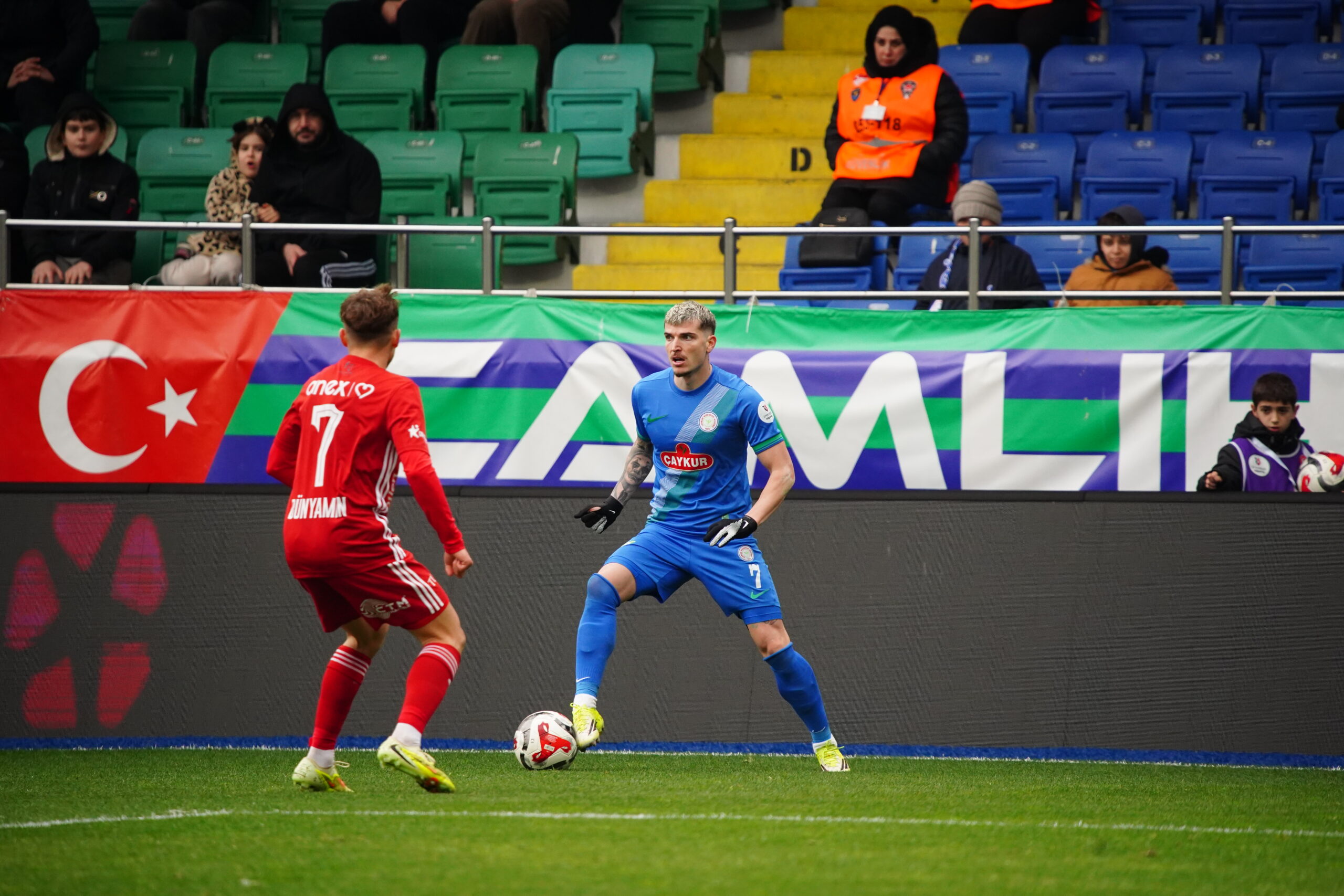 Çaykur Rizespor, Hesap.com Antalyaspor'u 1-0 Mağlup Etti
