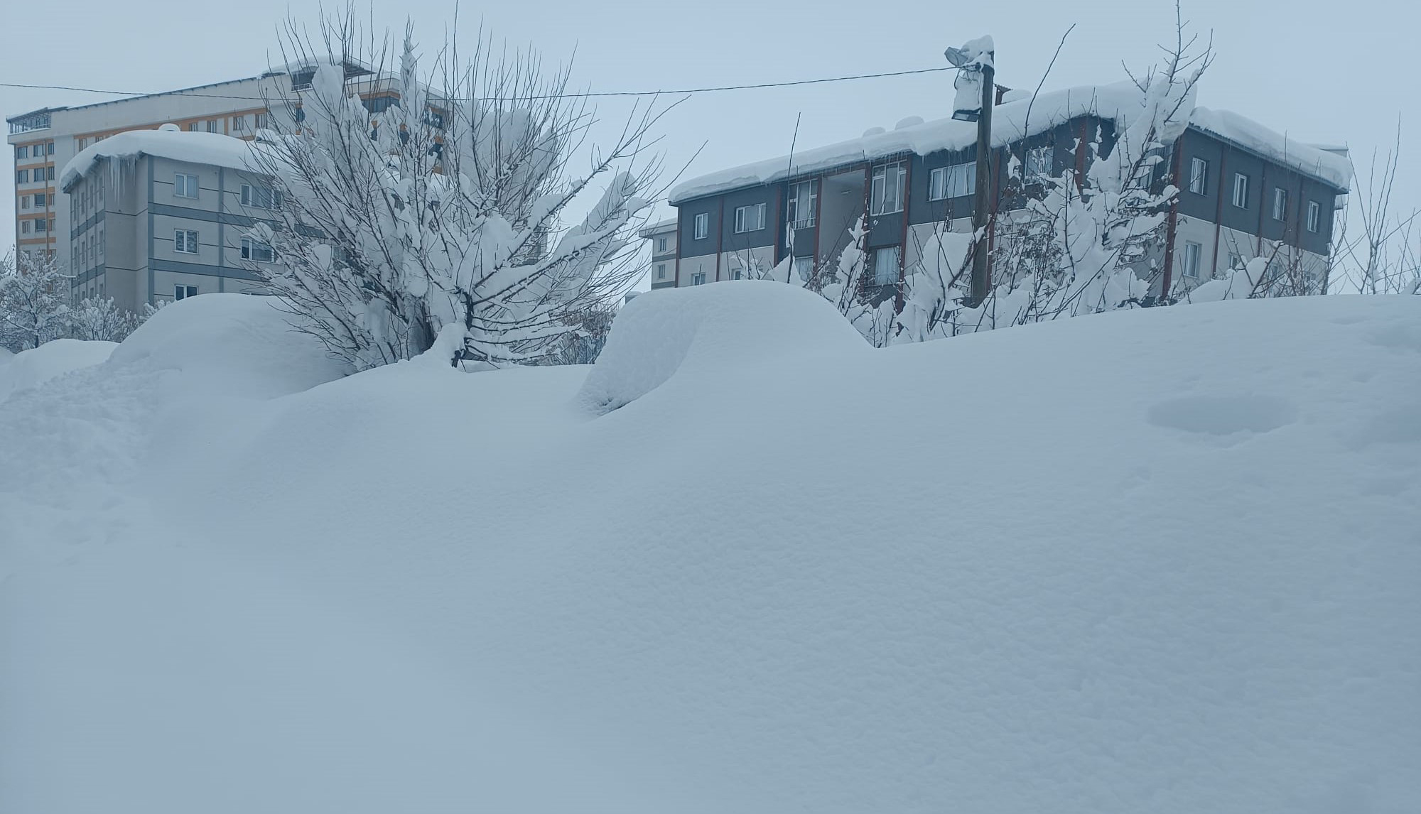 Bitlis'te Kar Temizleme Çalışmaları Başladı