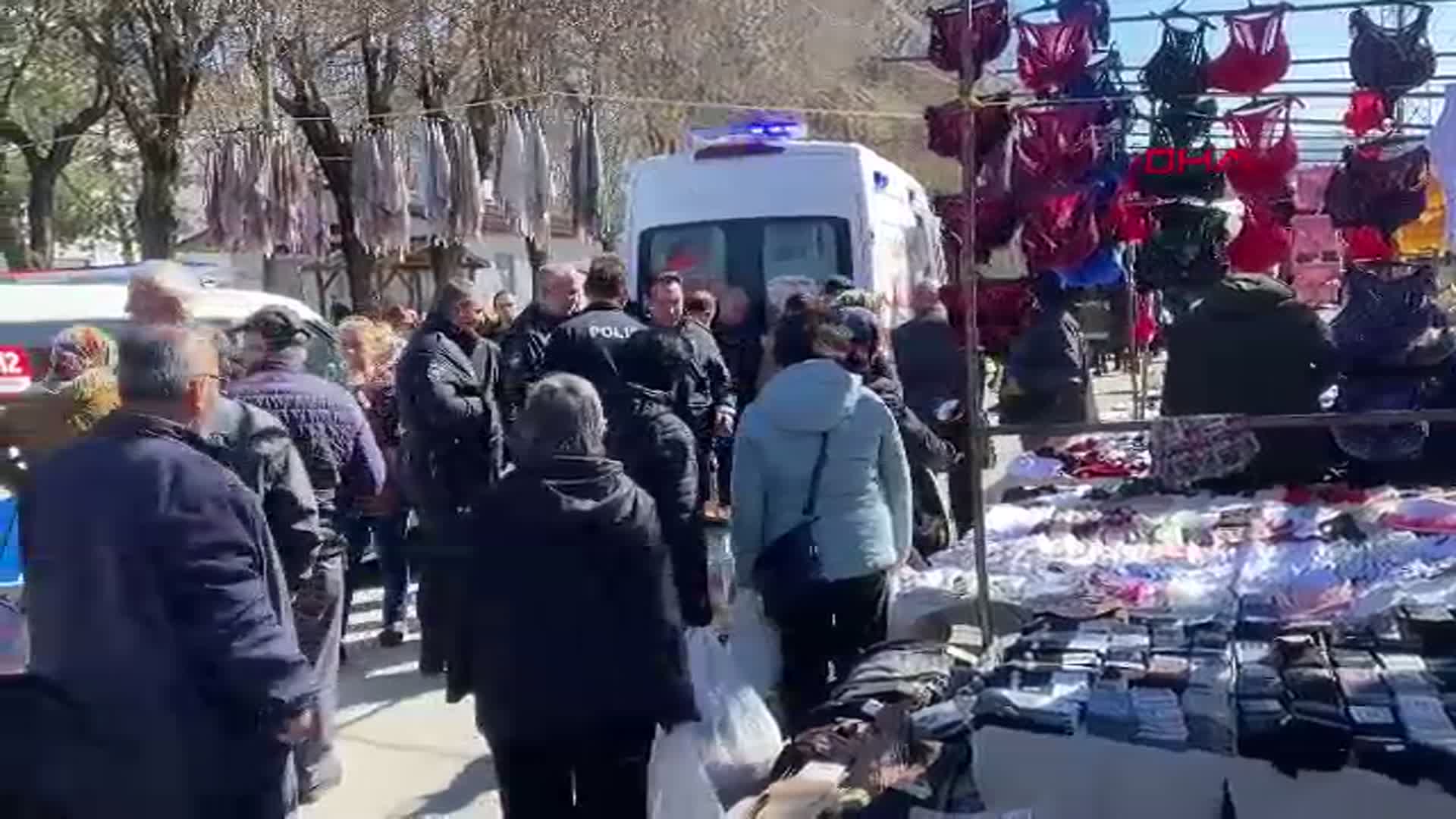 Bolu'da Pazar Yerinde Sopalı Kavga: 3 Kişi Yaralandı