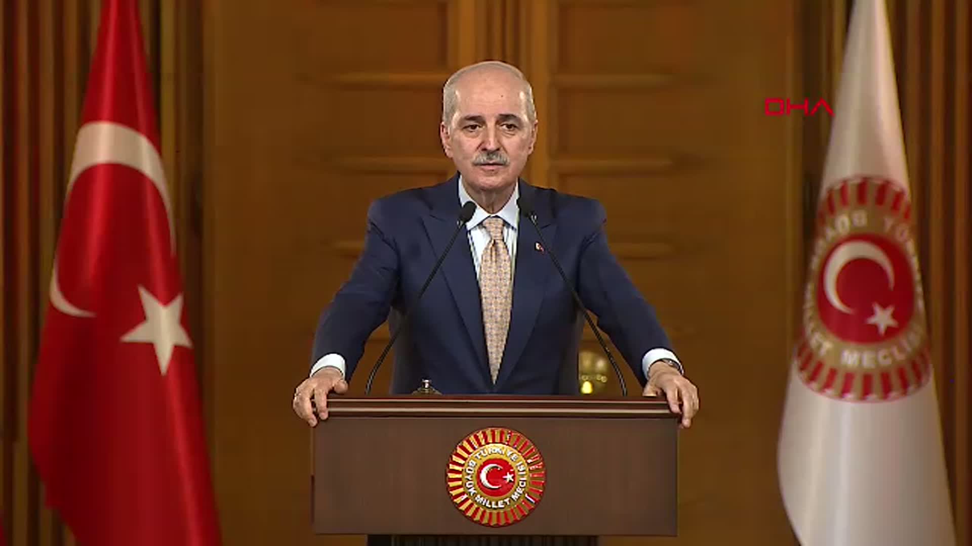 TBMM Başkanı Kurtulmuş'tan Kritik Açıklamalar: Türkiye Türbülansa Kapılmayacak
