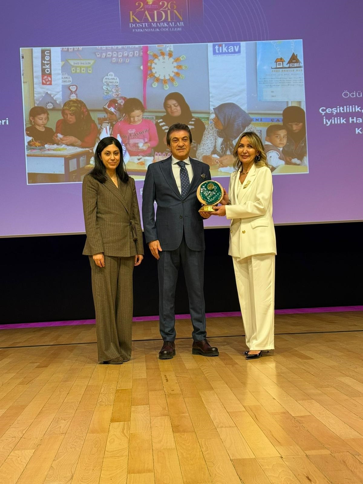 TİKAV, ‘Önlem Al, Güvende Kal’ Projesi ile Ödül Kazandı