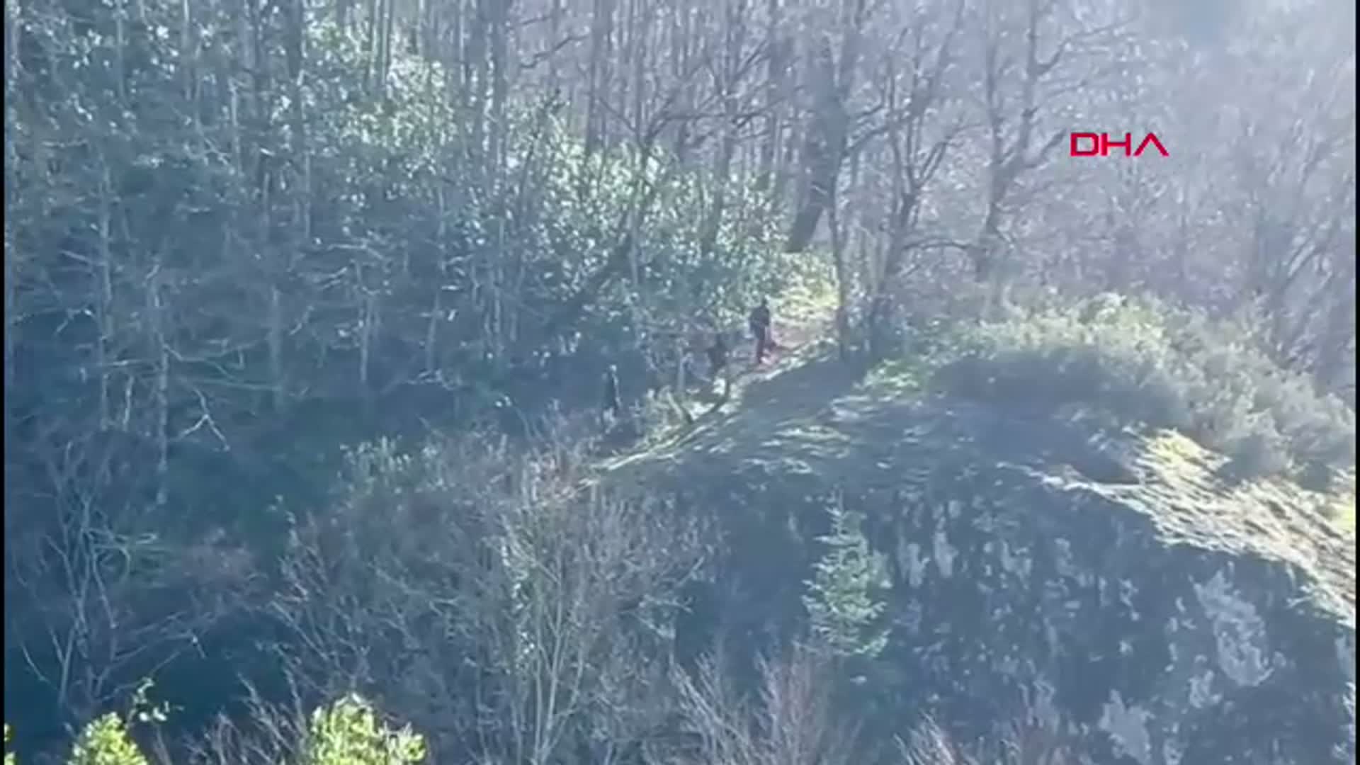 Zonguldak'ta Uçurumdan Düşen Akrabalardan 1'i Hayatını Kaybetti