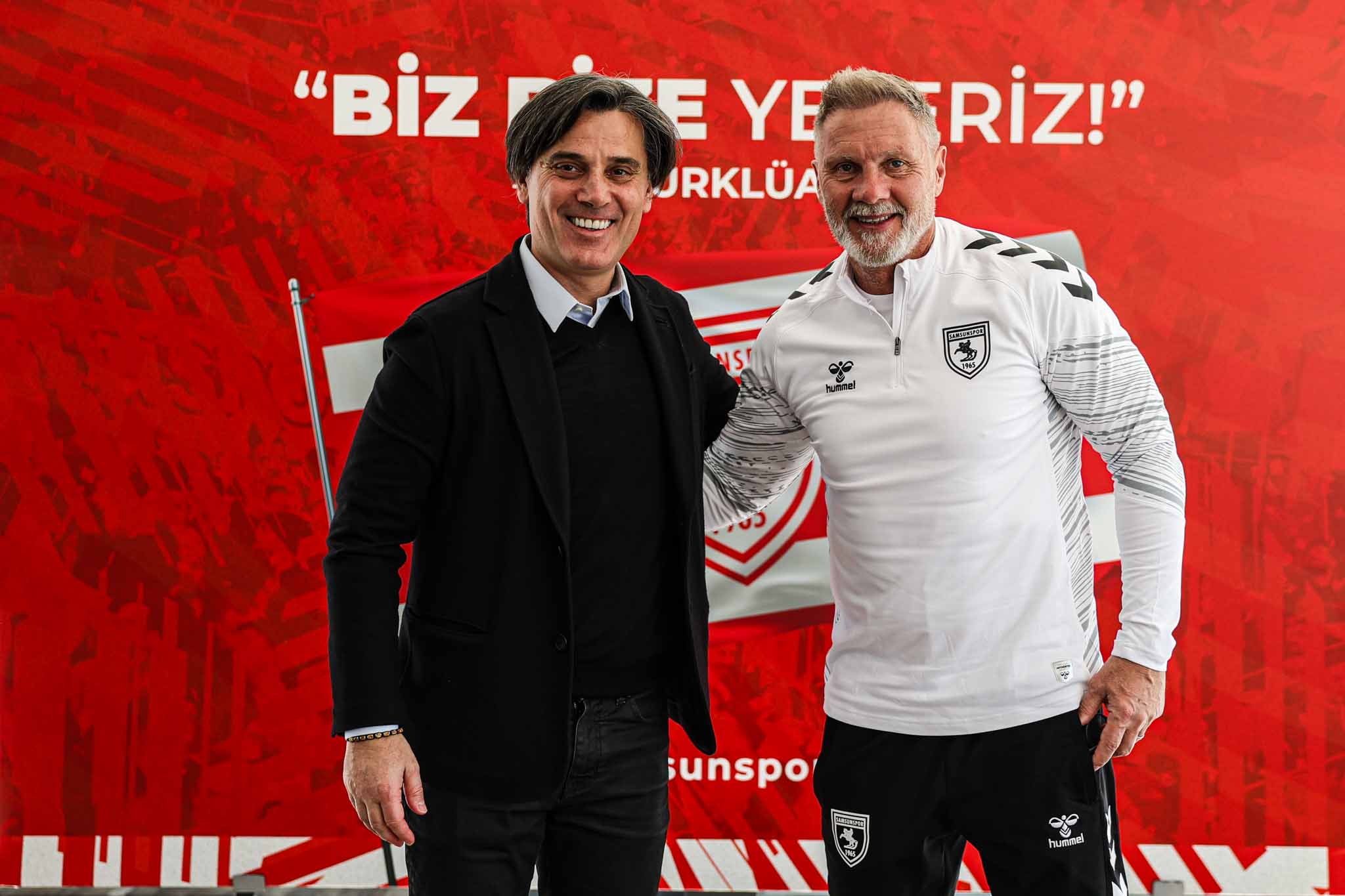 A Milli Takım Teknik Direktörü Montella, Samsunspor'u Ziyaret Etti