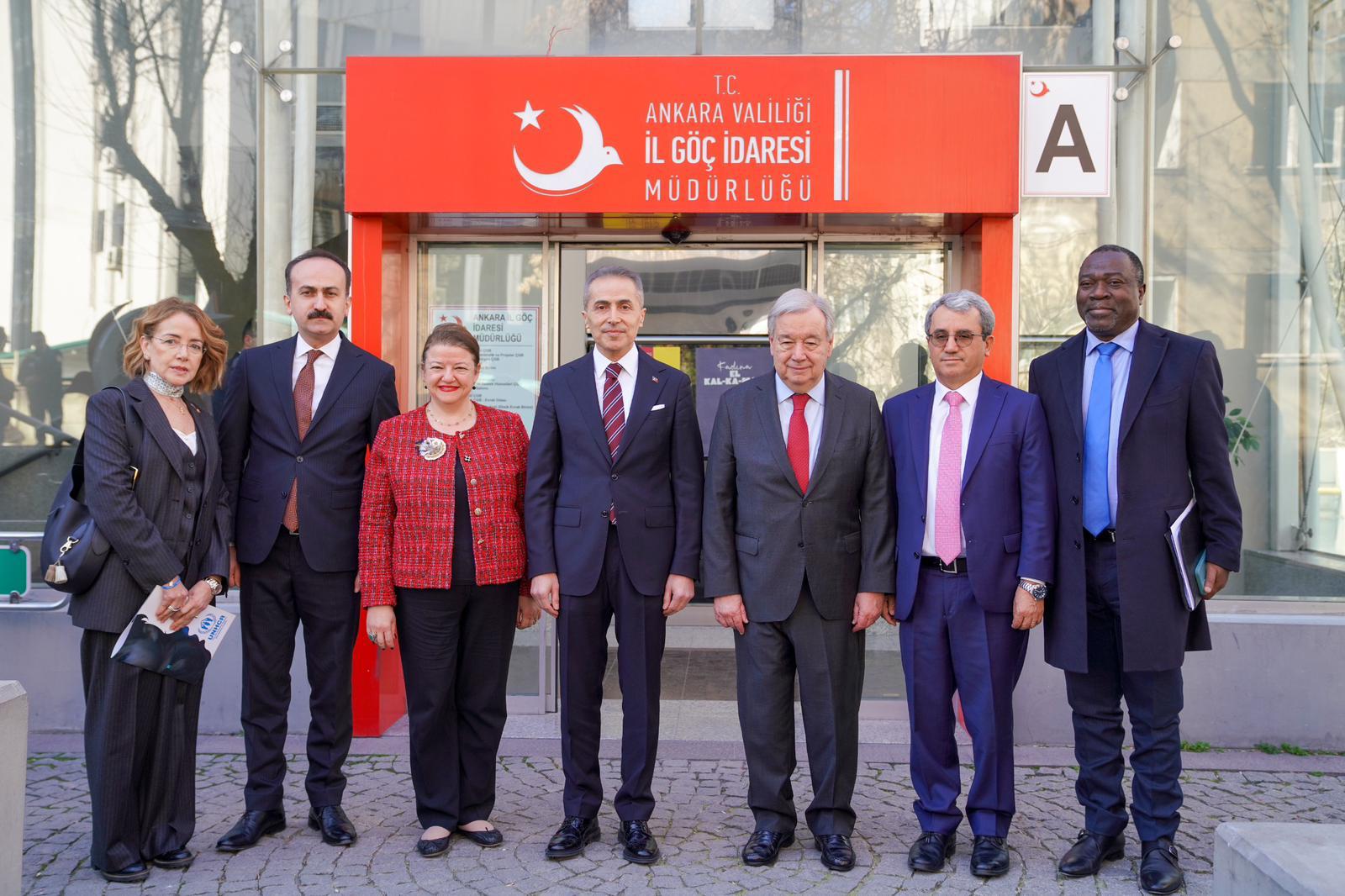 BM Genel Sekreteri Guterres, Ankara İl Göç İdaresi'ni Ziyaret Etti