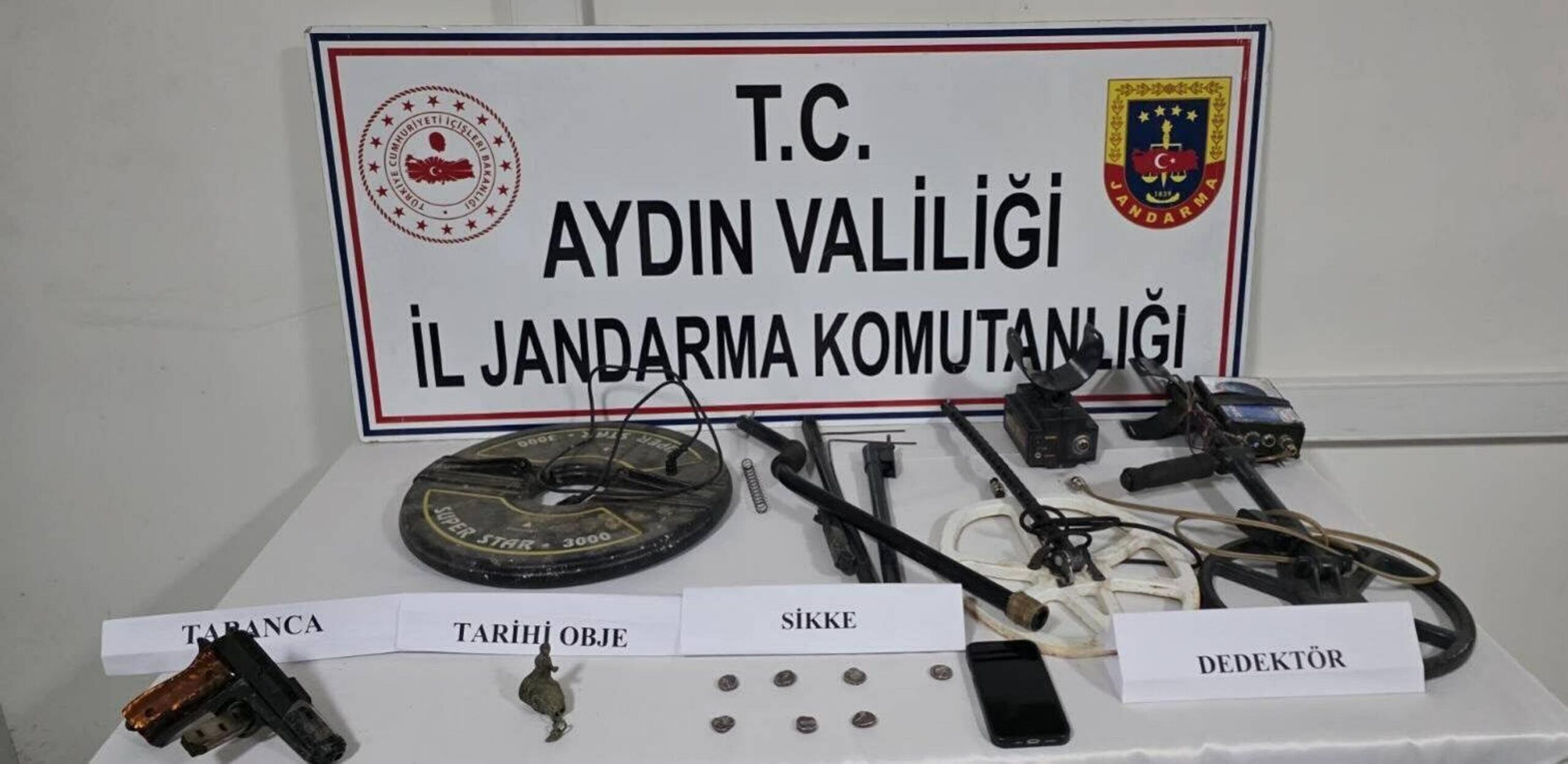 Aydın'da Tarihi Eser Operasyonu: Bir Gözaltı