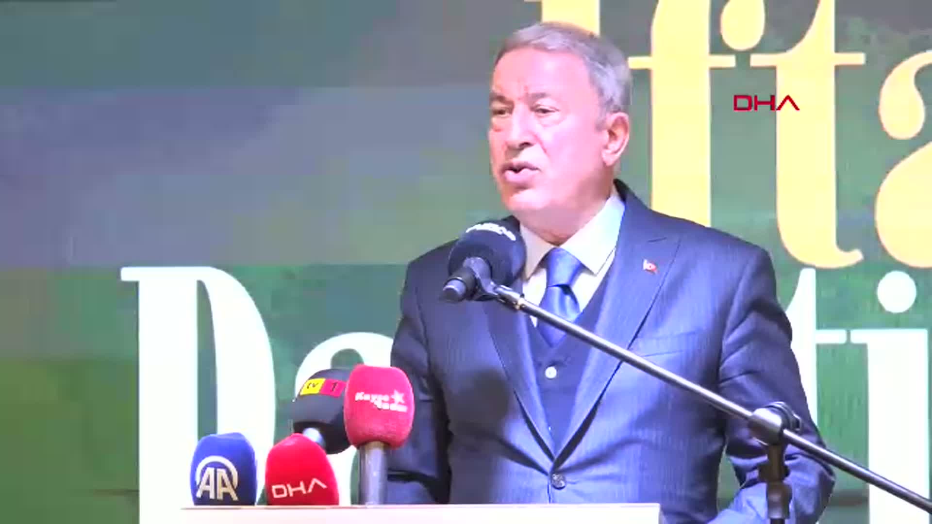 Hulusi Akar: Türkiye Stratejik Sabırla hareket ediyor
