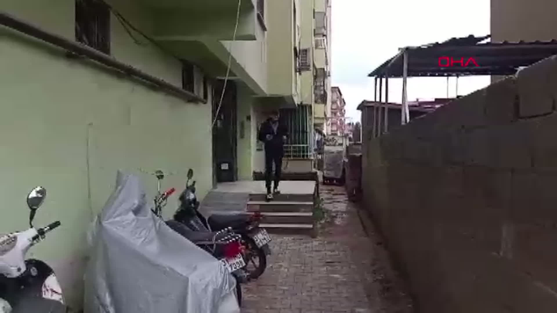 Hatay'da Motosiklet Hırsızlığı: Güvenlik Kamerasında