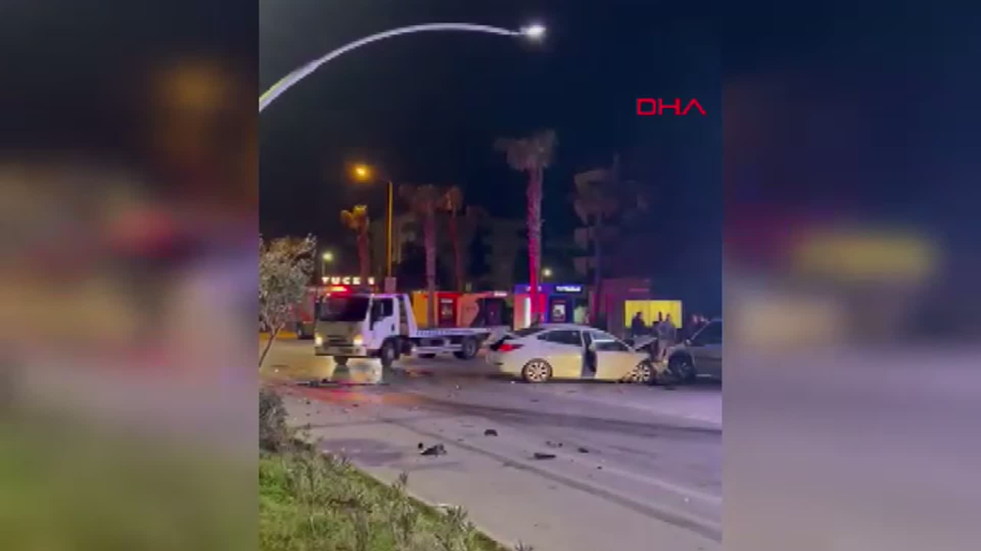 Alanya'da Trafik Kazası: 3 Yaralı