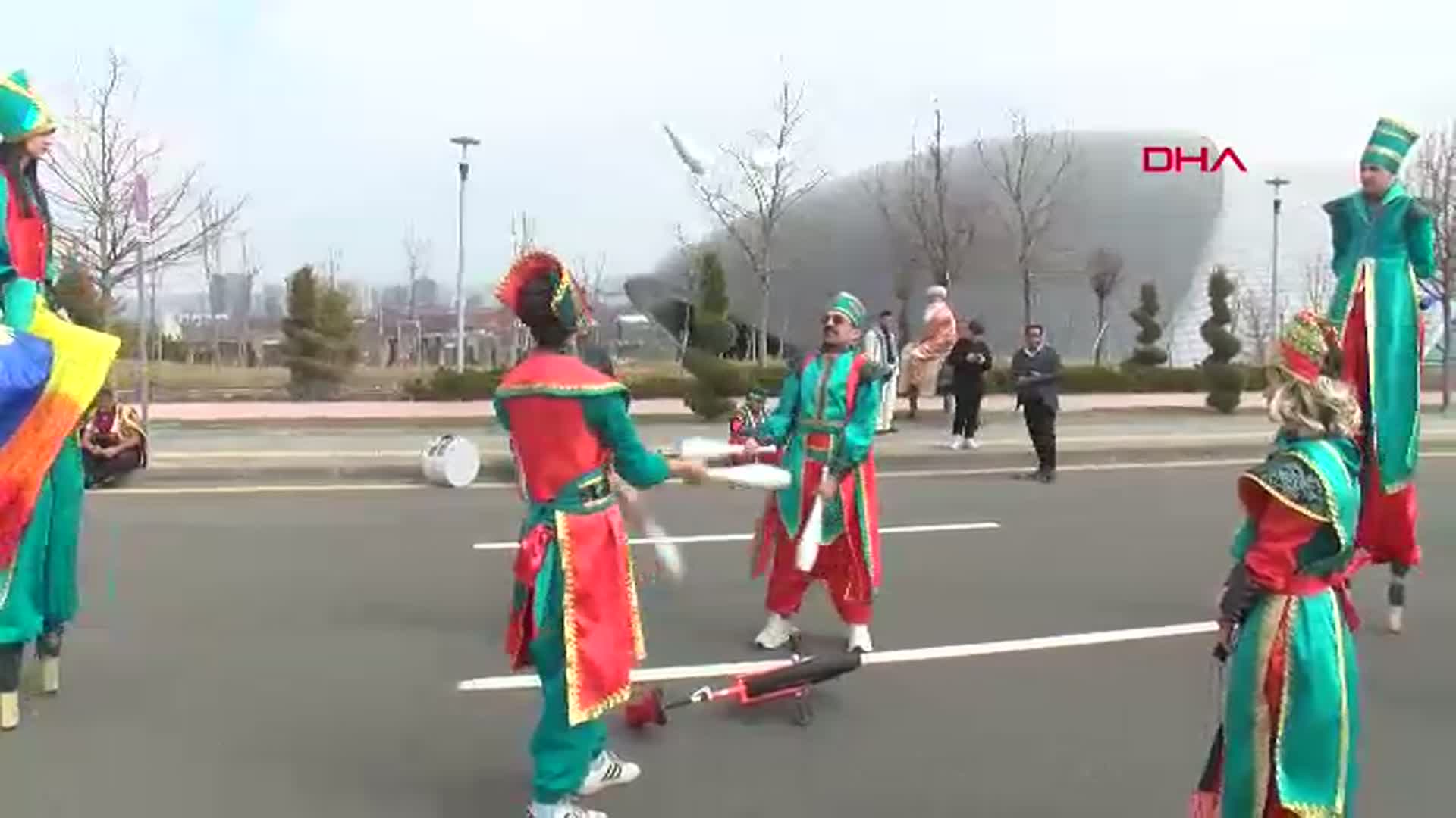Cumhurbaşkanlığı Külliyesi'nde Ramazan Korteji Coşkusu