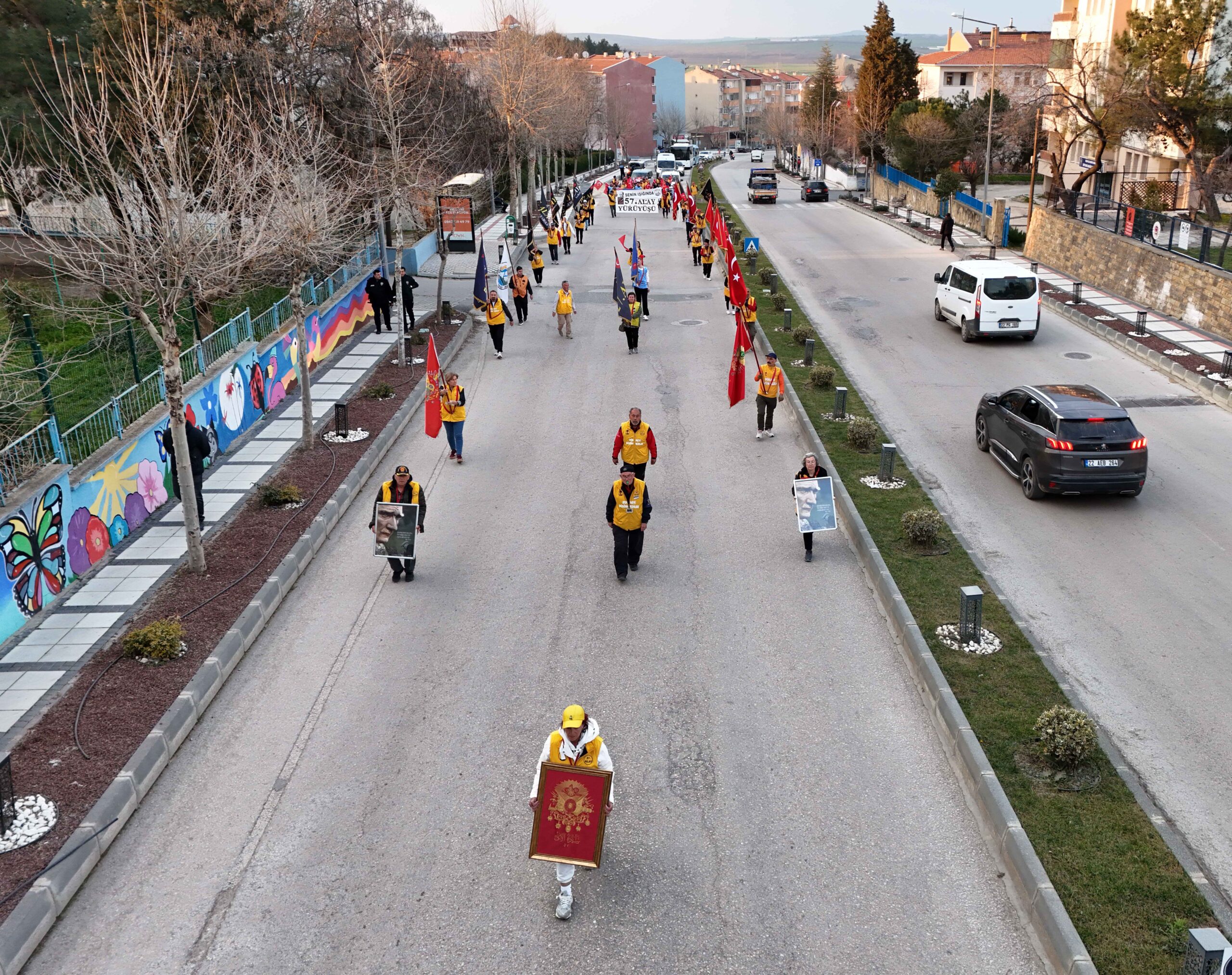 57'nci Alay Korteji Edirne'ye Ulaştı