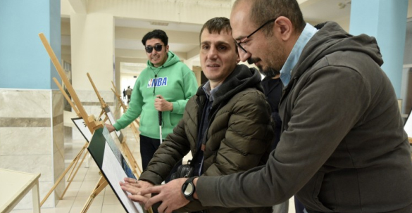 Görme Engelli Bireyler, Sanat Eserlerini Dokunarak Hissedecek