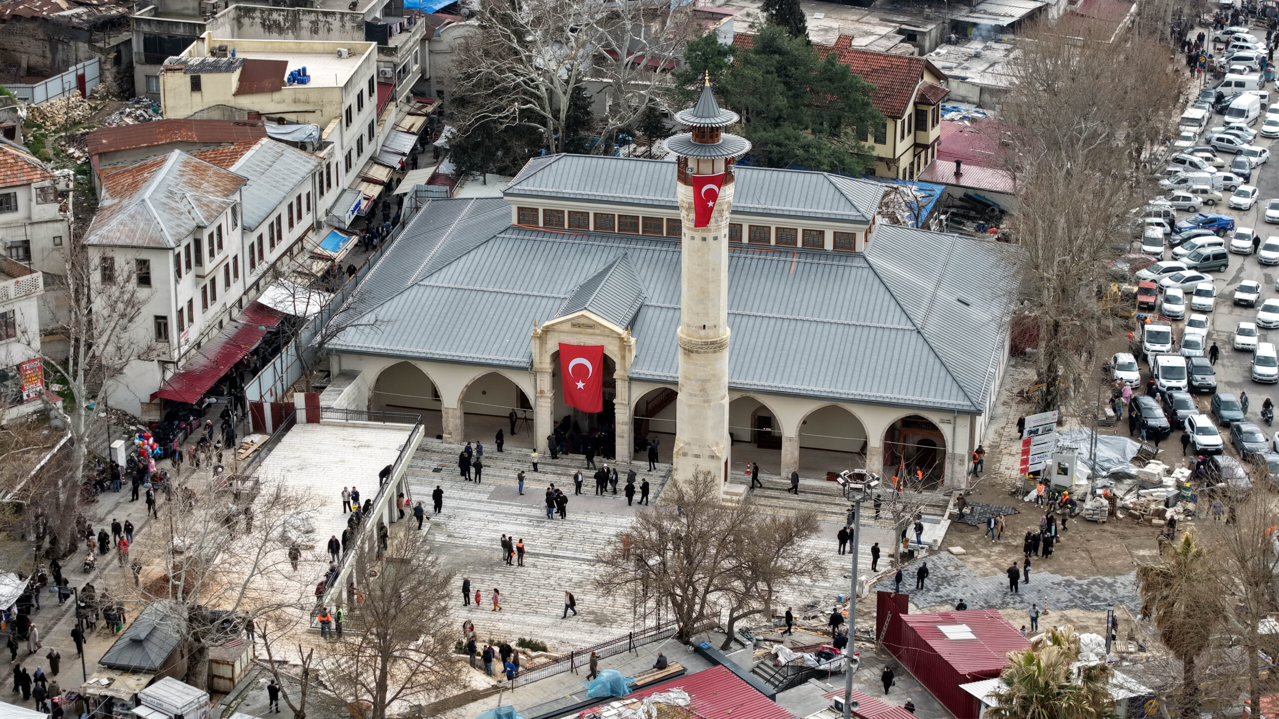Kahramanmaraş Ulu Camii 1135 Gün Sonra Yeniden İbete Açıldı